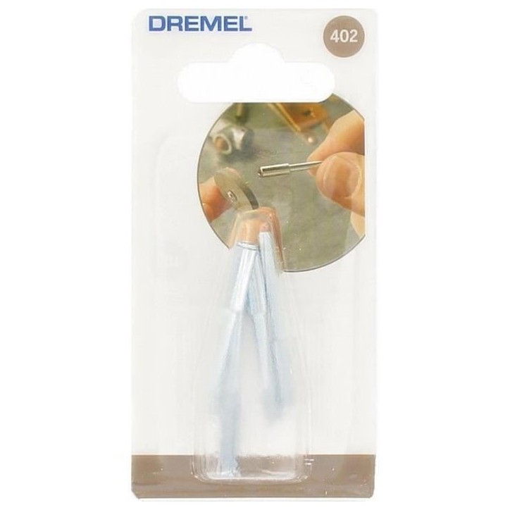 Lot de 4 adaptateurs de tronçonnage - DREMEL - 402 - Compatible avec tous les outils multi-usage - Gris Lot de 4 adaptateurs de tronçonnage - DREMEL - 402 - Compatible avec tous les outils multi-usage - Gris