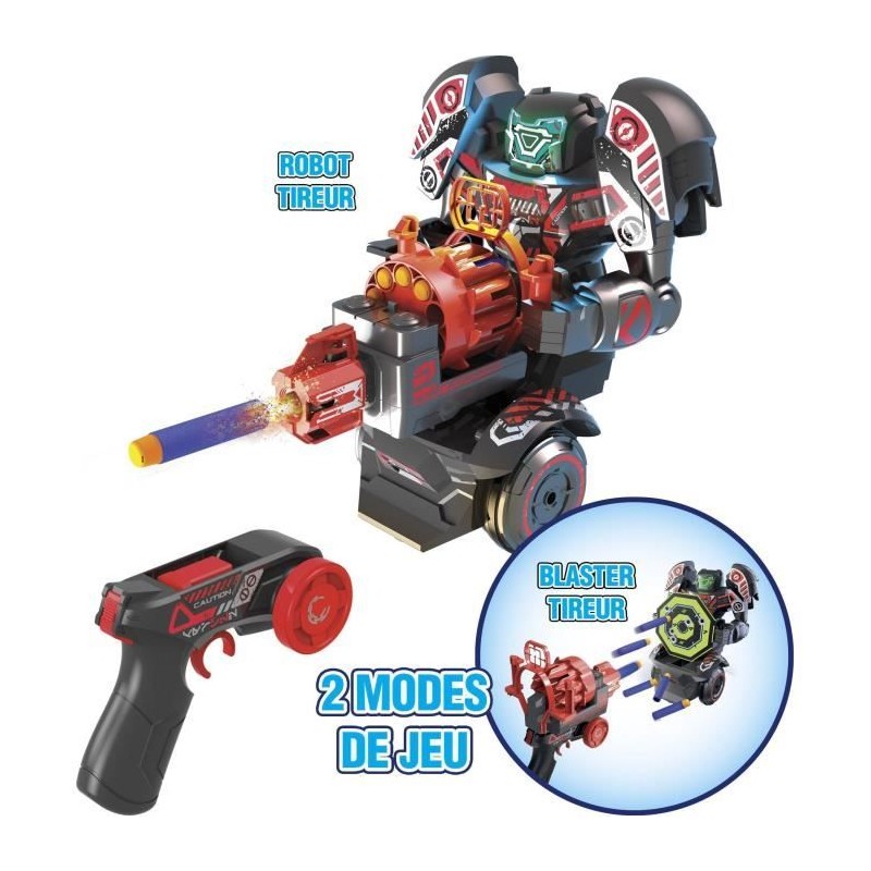 Robot radiocommandé - YCOO - RAPIDFIRE - 19 cm - 15 actions programma