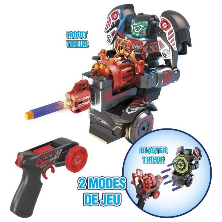 Robot radiocommandé - YCOO - RAPIDFIRE - 19 cm - 15 actions programmables - Des 5 ans Robot radiocommandé - YCOO - RAPIDFIRE - 19 cm - 15 actions programmables - Des 5 ans
