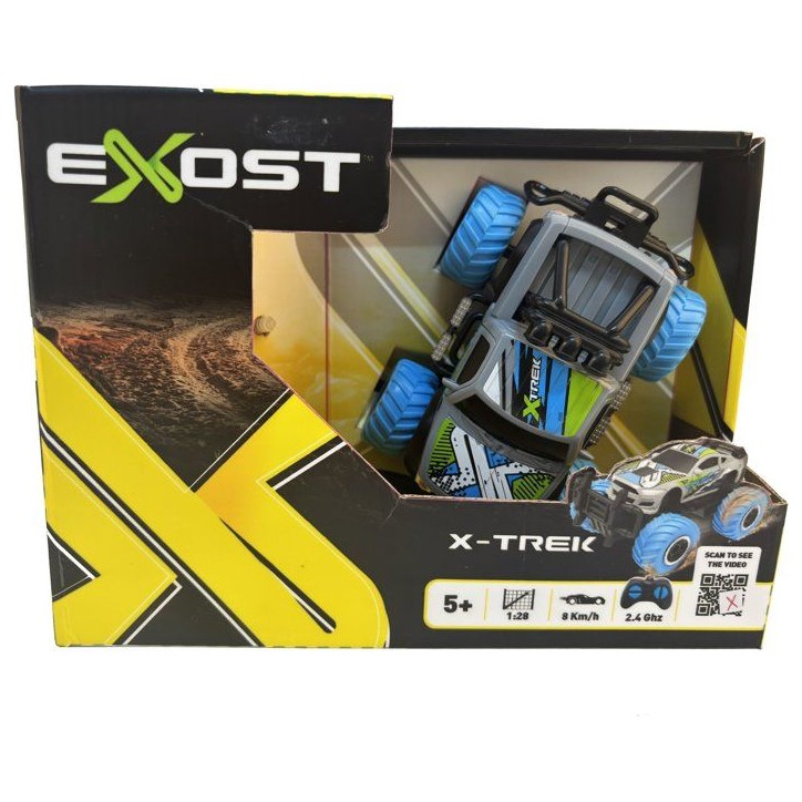 Voiture radiocommandée - EXOST - X-Trek mini - 2,4 GHz - Gros pneus tout-terrain - Des 5 ans Voiture radiocommandée - EXOST - X-Trek mini - 2,4 GHz - Gros pneus tout-terrain - Des 5 ans