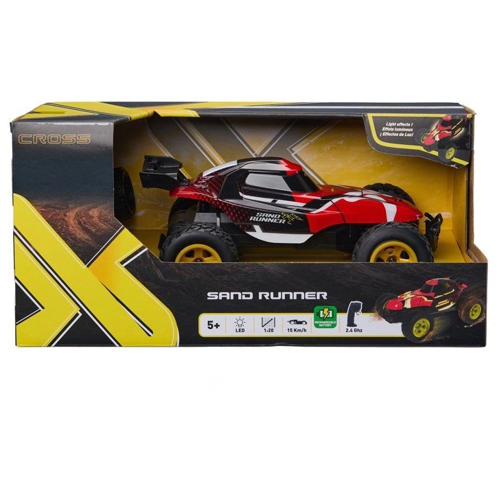 Voiture radiocommandée - EXOST - Sand Runner Mini Buggy - 2,4 GHz - Tout-terrain - 15 km/h - Batterie rechargeable - Des 5 ans