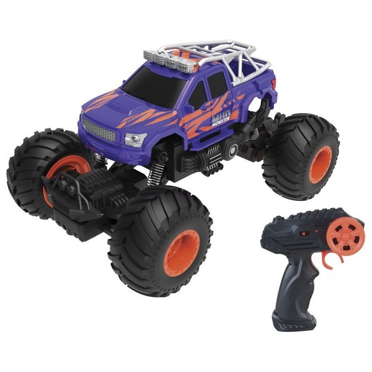Voiture radiocommandée - EXOST - Mud Monster - Echelle 1/16 - 2,4 GHz - Gros pneus tout-terrain - Des 5 ans Voiture radiocommandée - EXOST - Mud Monster - Echelle 1/16 - 2,4 GHz - Gros pneus tout-terrain - Des 5 ans