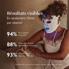 Masque Led Luminotherapie Silk'n Lumino - 100leds - Anti-âge / Anti-i