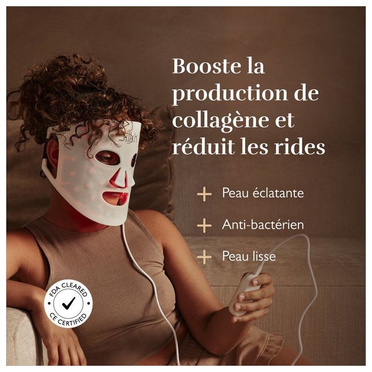 Masque Led Luminotherapie Silk'n Lumino - 100leds - Anti-âge / Anti-imperfections Masque Led Luminotherapie Silk'n Lumino - 100leds - Anti-âge / Anti-imperfections