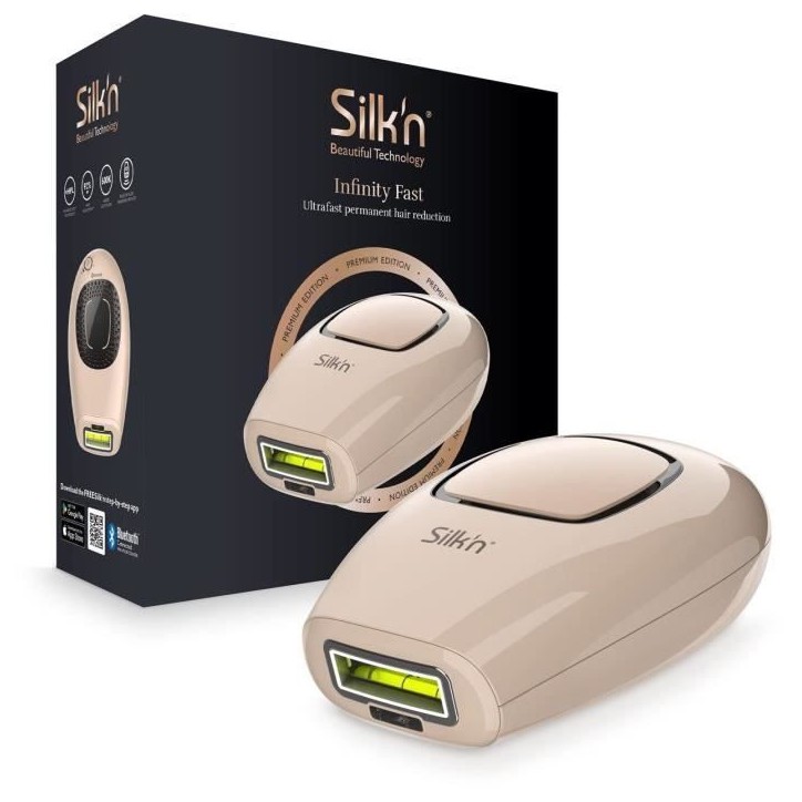 Epilation semi-définitive Silk'n Epilateur a lumiere pulsée toutes couleurs de peaux 600.000 flash Epilation semi-définitive Silk'n Epilateur a lumiere pulsée toutes couleurs de peaux 600.000 flash