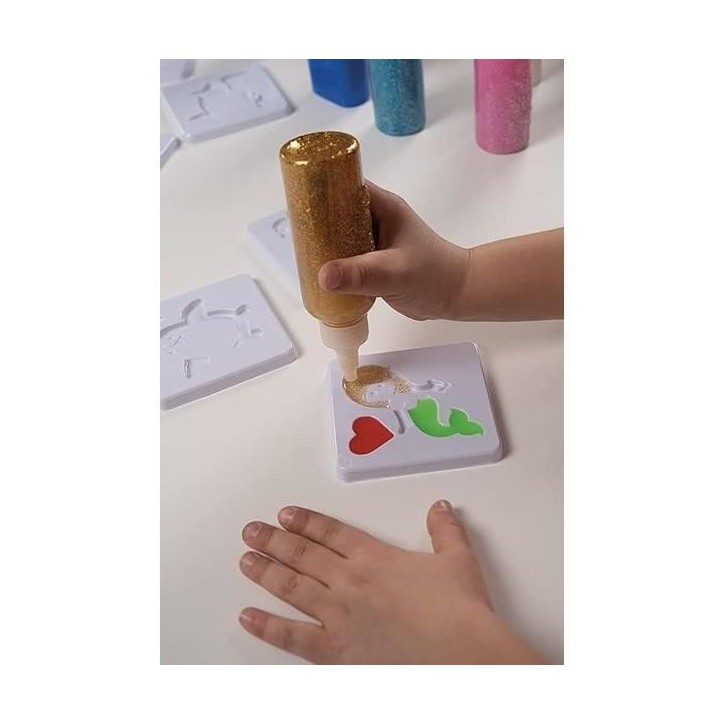 Simba - Aqua Gelz - Kit créatif enfant - Création figurines 3D - Set colossal - Tubes de Gel - Des 8ans Simba - Aqua Gelz - Kit créatif enfant - Création figurines 3D - Set colossal - Tubes de Gel - Des 8ans