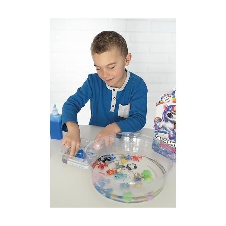 Simba - Aqua Gelz - Kit créatif enfant - Création figurines 3D - Set colossal - Tubes de Gel - Des 8ans Simba - Aqua Gelz - Kit créatif enfant - Création figurines 3D - Set colossal - Tubes de Gel - Des 8ans