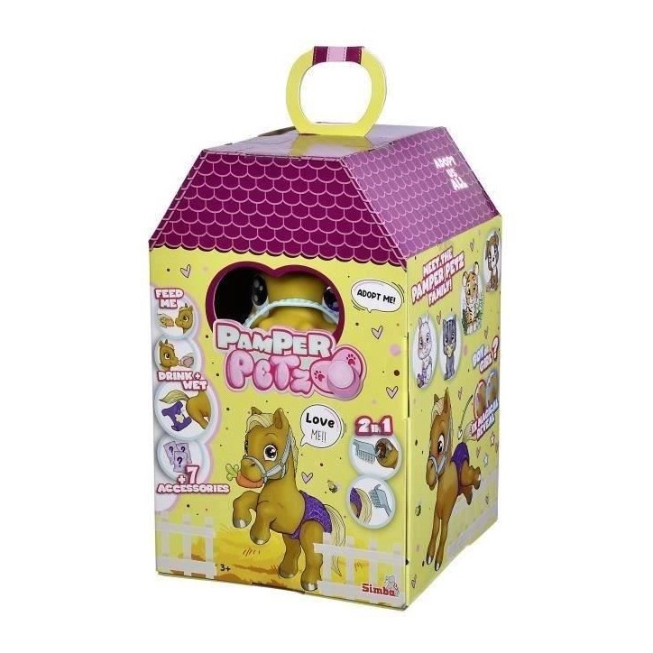 Pamper Petz - Poney interactive - Accessoires inclus - Des 3 ans Pamper Petz - Poney interactive - Accessoires inclus - Des 3 ans