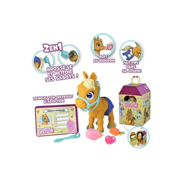 Pamper Petz - Poney interactive - Accessoires inclus - Des 3 ans Pamper Petz - Poney interactive - Accessoires inclus - Des 3 ans
