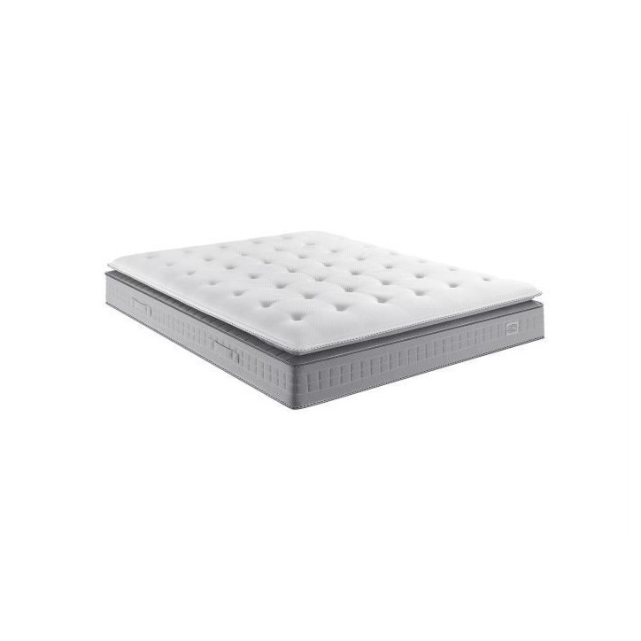 Matelas 160 x 200 SIMMONS - Hauteur 29 cm - Ressorts ensachés Sensoft - No Flip - Enveloppant - Fabriqué en France - SW5 Matelas 160 x 200 SIMMONS - Hauteur 29 cm - Ressorts ensachés Sensoft - No Flip - Enveloppant - Fabriqué en France - SW5