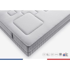 SIMMONS SW3 Matelas 90 x 200 - Ep. 25 cm - Ressorts ensachés Sensoft