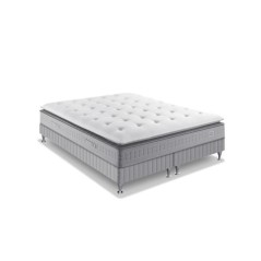 Ensemble matelas sommier 160 x 200 (Sommier 2x80) SIMMONS Hauteur 29 cm - Ressorts ensachés Sensoft - Fabriqué en France - SW5