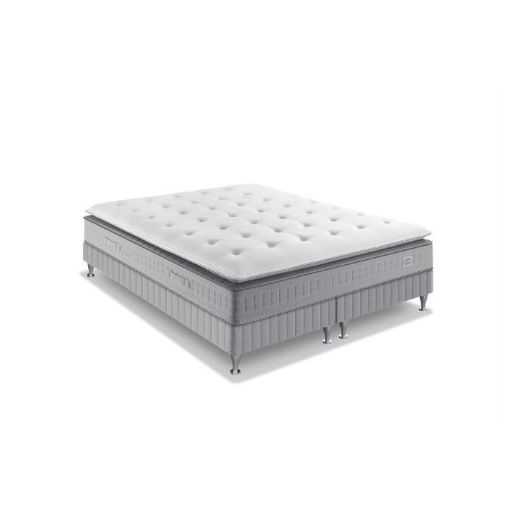 Ensemble matelas sommier 160 x 200 (Sommier 2x80) SIMMONS Hauteur 29 cm - Ressorts ensachés Sensoft - Fabriqué en France - SW5 Ensemble matelas sommier 160 x 200 (Sommier 2x80) SIMMONS Hauteur 29 cm - Ressorts ensachés Sensoft - Fabriqué en France - SW5