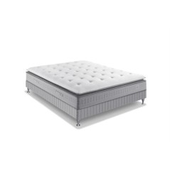 Ensemble matelas sommier 160 x 200 SIMMONS Hauteur 29 cm - Ressorts ensachés Sensoft - Fabriqué en France - SW5