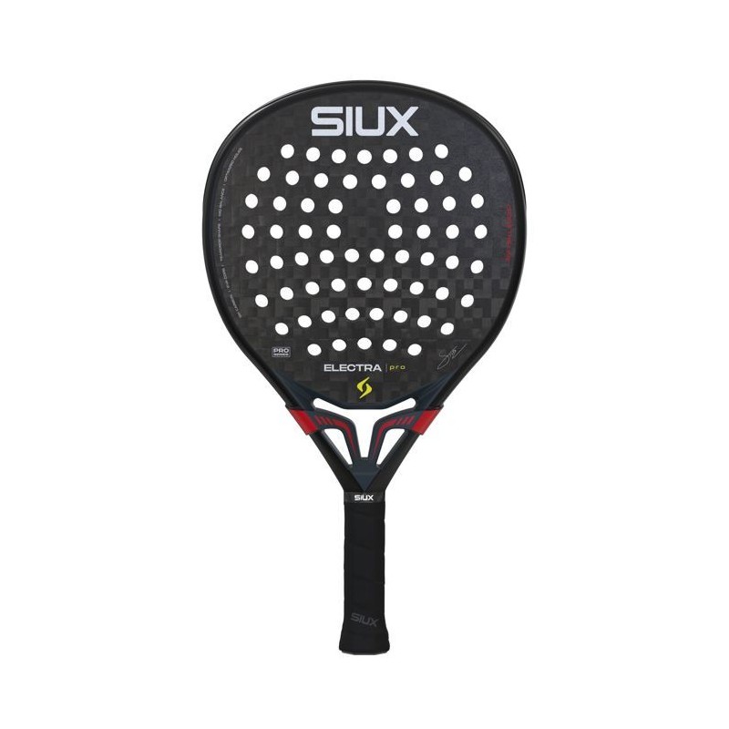 Raquette de padel - SIUX - Electra Pro 2026 Shadow Red - Adulte - Roug