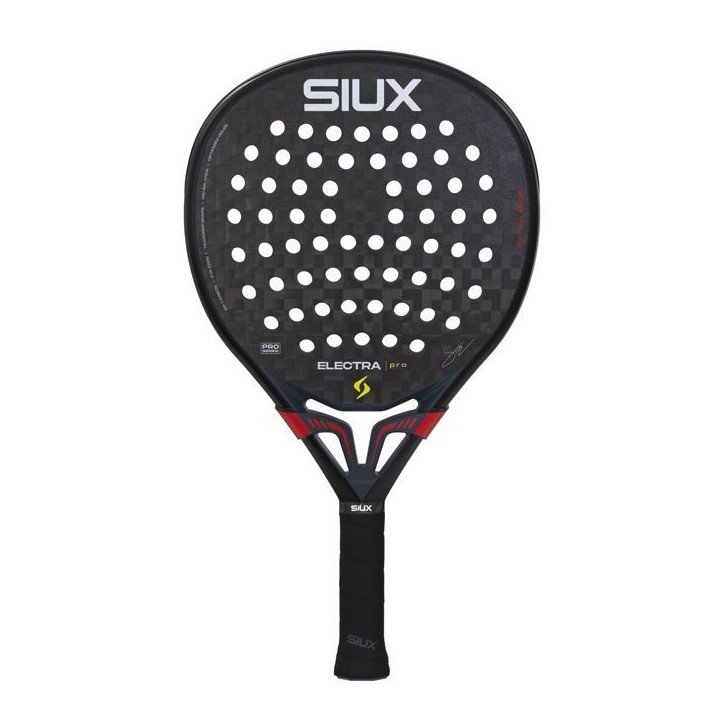 Raquette de padel - SIUX - Electra Pro 2026 Shadow Red - Adulte - Rouge - Carbone 12K Raquette de padel - SIUX - Electra Pro 2026 Shadow Red - Adulte - Rouge - Carbone 12K