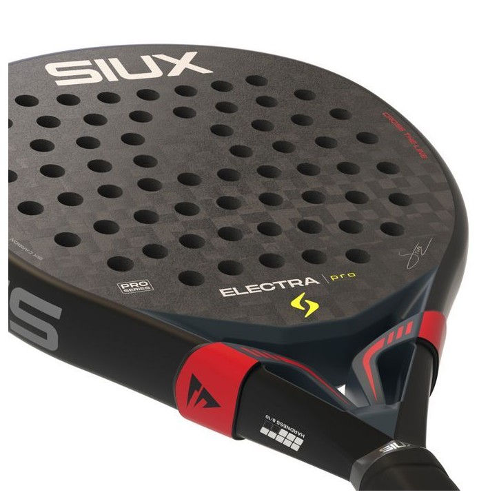 Raquette de padel - SIUX - Electra Pro 2026 Shadow Red - Adulte - Rouge - Carbone 12K Raquette de padel - SIUX - Electra Pro 2026 Shadow Red - Adulte - Rouge - Carbone 12K