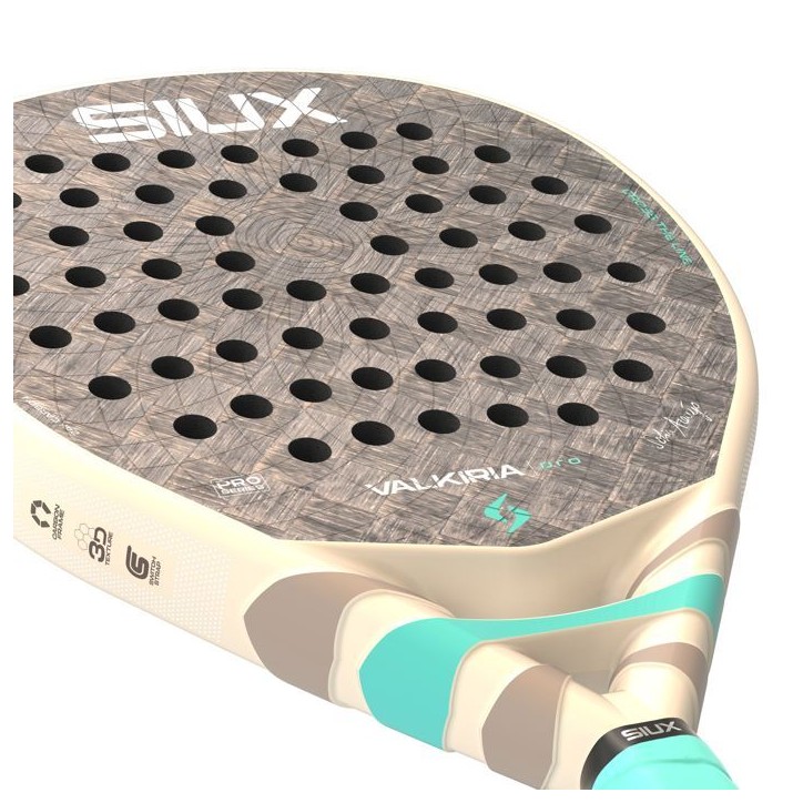 Raquette de padel - SIUX - Valkiria Pro 2026 - Adulte - Lavande - Carbone 24K Raquette de padel - SIUX - Valkiria Pro 2026 - Adulte - Lavande - Carbone 24K