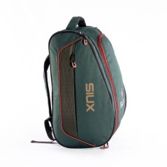 Sac de padel - SIUX - Edge - Vert/beige coutures rouges - 42 L - 2 raq
