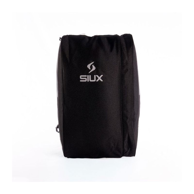 Sac de padel - SIUX - Pulse - Gris/bordures noires coutures jaunes - 3