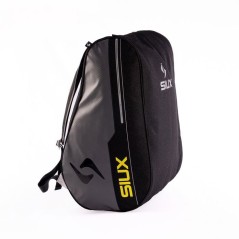 Sac de padel - SIUX - Pulse - Gris/bordures noires coutures jaunes - 3