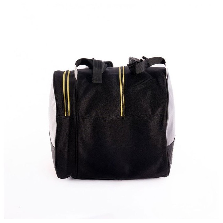 Sac de padel - SIUX - Pulse - Gris/bordures noires coutures jaunes - 37 L - 1 a 2 raquettes