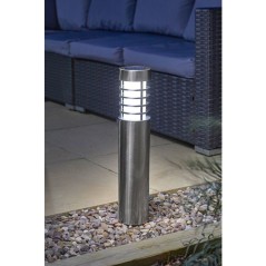 Borne solaire potelet inox Orion 20 lumens