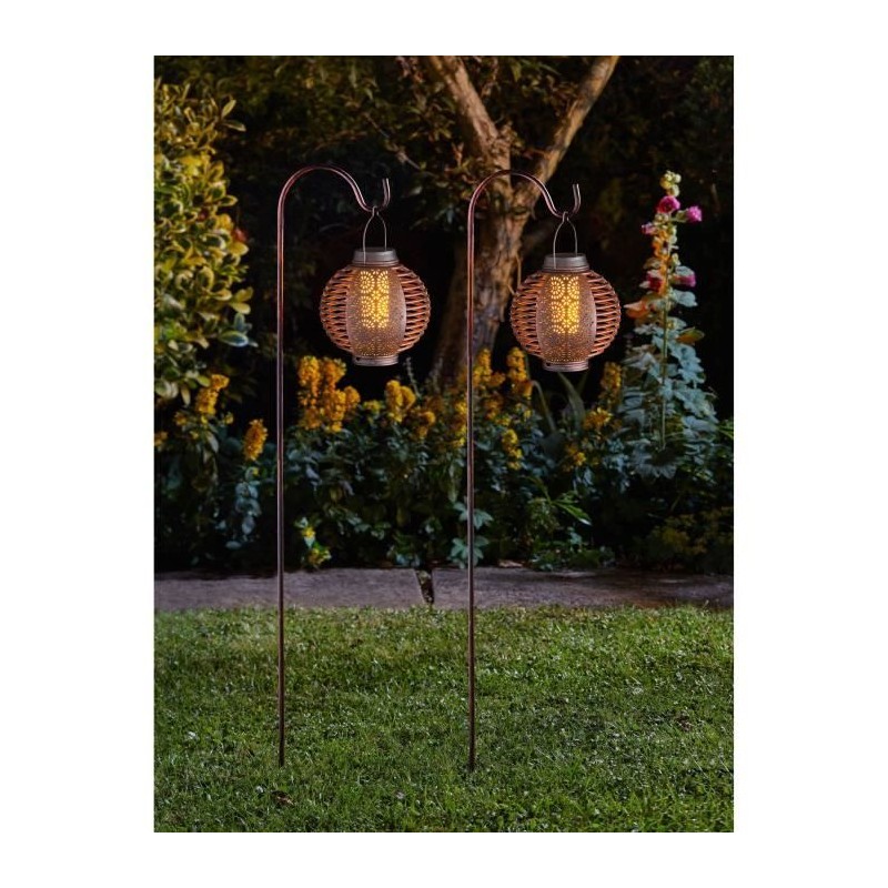 Lanterne solaire Forli SMART GARDEN - Pack de 2