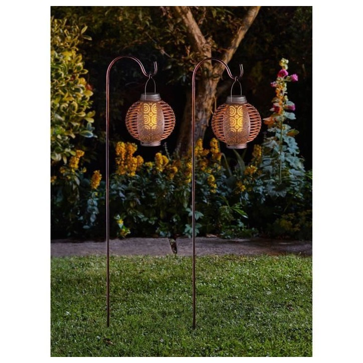 Lanterne solaire Forli SMART GARDEN - Pack de 2 Lanterne solaire Forli SMART GARDEN - Pack de 2