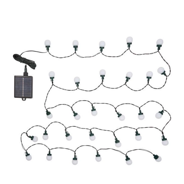 Guirlande Festoon - SMART GARDEN - MultiPower BT - 35 Lumens - 30 ampoules - Plastique - L 4.35 m Guirlande Festoon - SMART GARDEN - MultiPower BT - 35 Lumens - 30 ampoules - Plastique - L 4.35 m