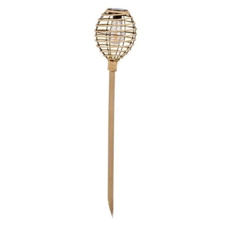 Torche solaire - SMART GARDEN - Lumina - Faux rotin - Naturel - x2 - 7