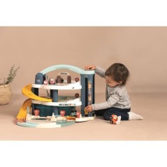 SMOBY - Garage 1er âge - Little Smoby - 3 niveaux - Accessoires inclu