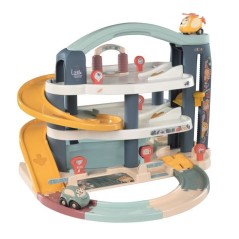 SMOBY - Garage 1er âge - Little Smoby - 3 niveaux - Accessoires inclu