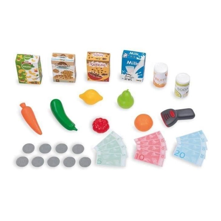 SMOBY - Jouet d'imitation Marchande - Caisse enregistreuse avec différentes fonctions - Des 3 ans SMOBY - Jouet d'imitation Marchande - Caisse enregistreuse avec différentes fonctions - Des 3 ans