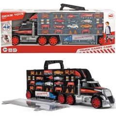 Camion transporteur de voitures - Dickie Toys - Truck Carry Case - 7 v