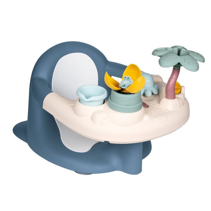 SMOBY - Little Smoby - Siege de Bain - 2 en 1 - Tablette d'Activités Réglable - Ventouses Incluses - des 6 Mois - Fabriqué en SMOBY - Little Smoby - Siege de Bain - 2 en 1 - Tablette d'Activités Réglable - Ventouses Incluses - des 6 Mois - Fabriqué en