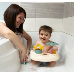 SMOBY - Little Smoby - Siege de Bain - 2 en 1 - Tablette d'Activités