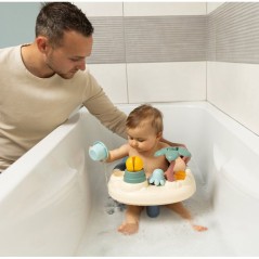 SMOBY - Little Smoby - Siege de Bain - 2 en 1 - Tablette d'Activités