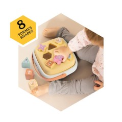 Panier Des Formes - Smoby - Winnie l'ourson - 8 formes - Des 1 an - Fabriqué en France
