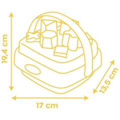 Panier Des Formes - Smoby - Winnie l'ourson - 8 formes - Des 1 an - Fa