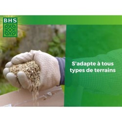 Gazon rustique - BHS - Boîte de 3 kg - Résistant aux conditions clim