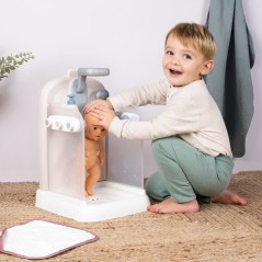 Baby Nurse - Douche - Cape de bain + pousse mousse - Douchette amovibl