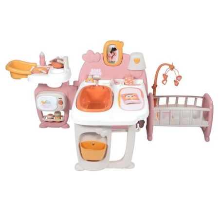 SMOBY - Baby Nurse - Grande maison des bébés pour poupons - 19 acces