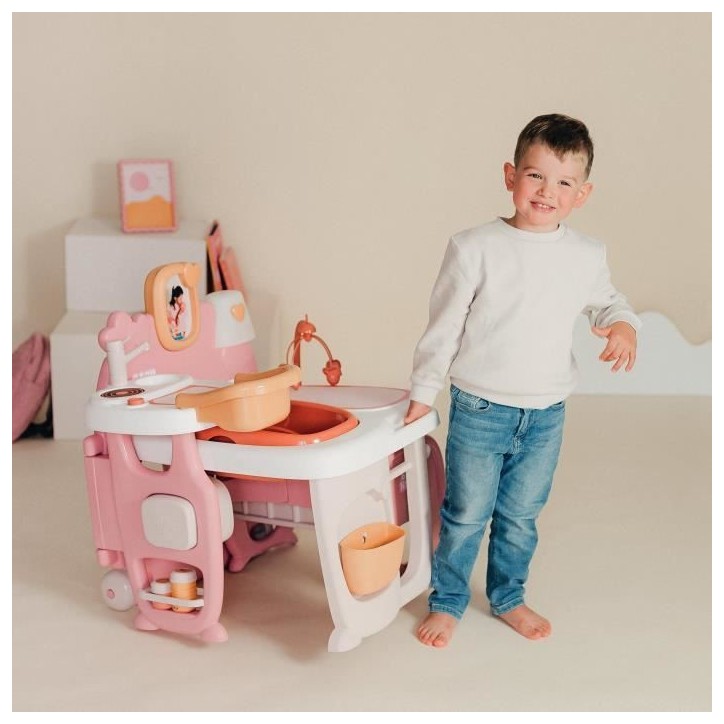 SMOBY - Baby Nurse - Grande maison des bébés pour poupons - 19 accessoires - des 3 ans SMOBY - Baby Nurse - Grande maison des bébés pour poupons - 19 accessoires - des 3 ans