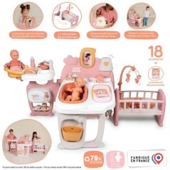 SMOBY - Baby Nurse - Grande maison des bébés pour poupons - 19 acces