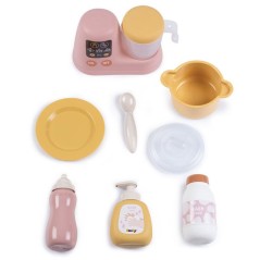 Smoby - Baby Nurse - Cuisine et Chaise Haute - Des 1 an - Fabriqué en France