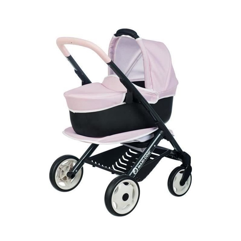 SMOBY - Maxi-Cosi Poussette+Landau Rose - Pour Poupon - 3en1 - des 3 a