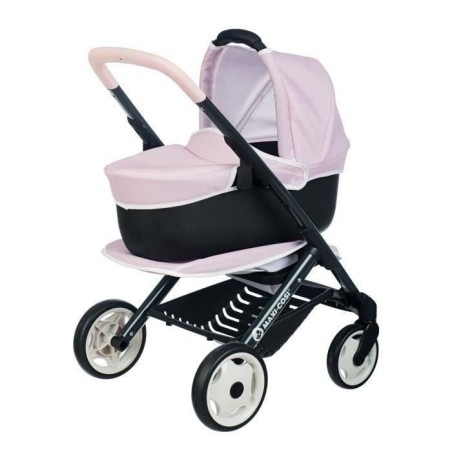 SMOBY - Maxi-Cosi Poussette+Landau Rose - Pour Poupon - 3en1 - des 3 a