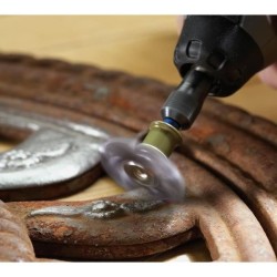 Adaptateur - Mandrin SpeedClic DREMEL S402 - Gris - Garantie 2 ans - D