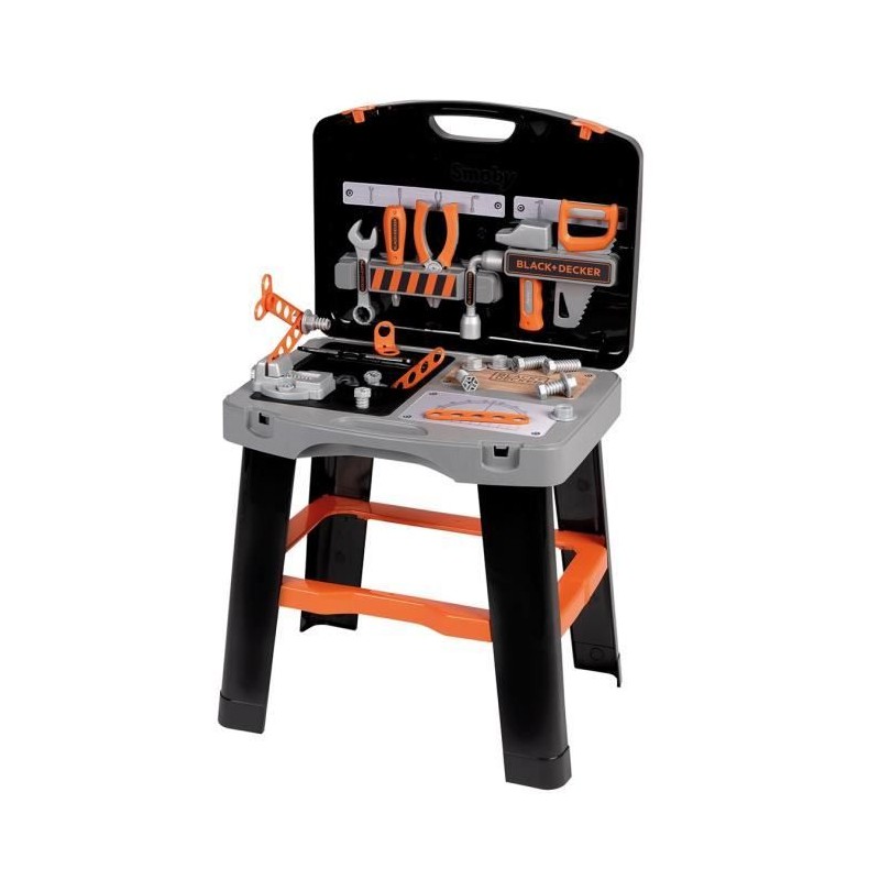 Smoby - Black and Decker -Etabli Bricolo Smart - Jeu d'imitation - Mal